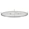 Designers Fountain 24in Brushed Nickel Integrated LED Selectable Cct Oval Ceiling Light Flush Mount EV1424C3C-35 - alternate 4